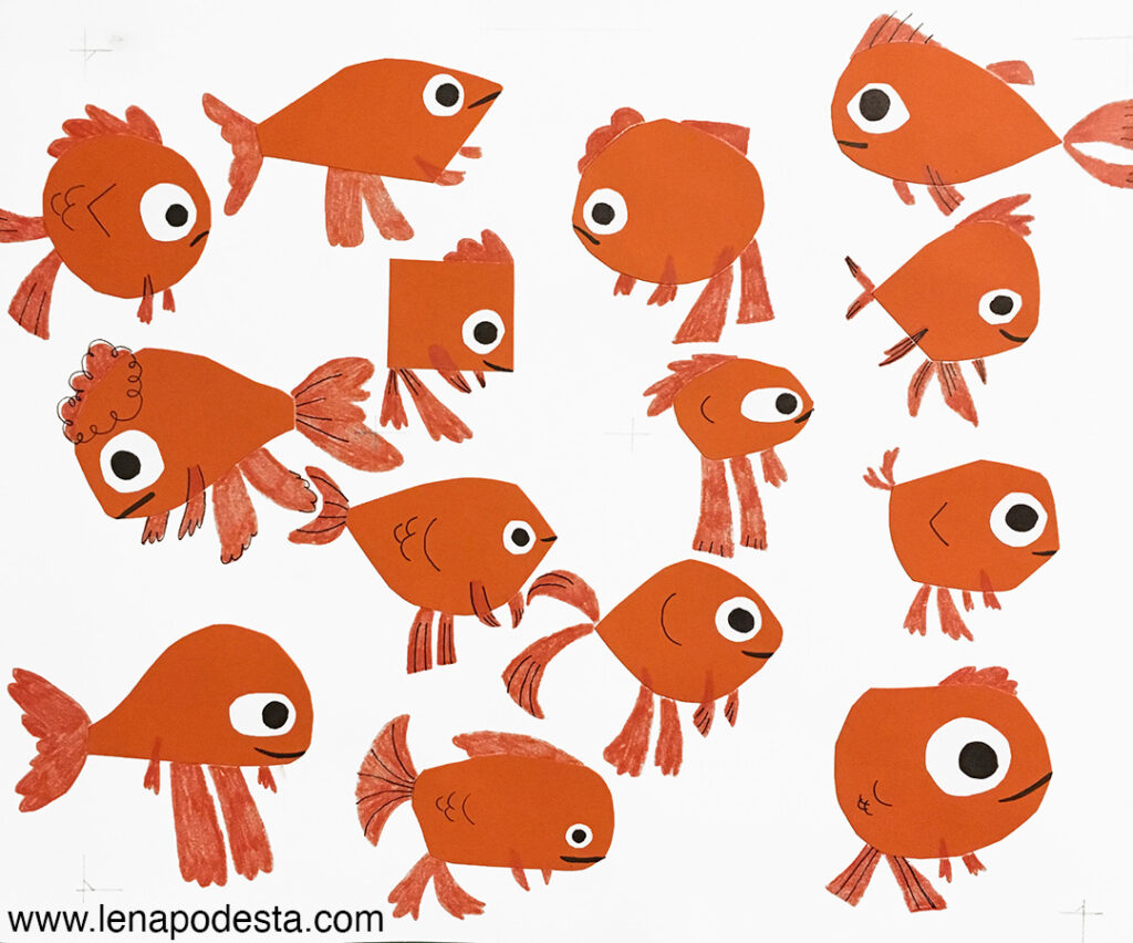 Character design for Too Crowded